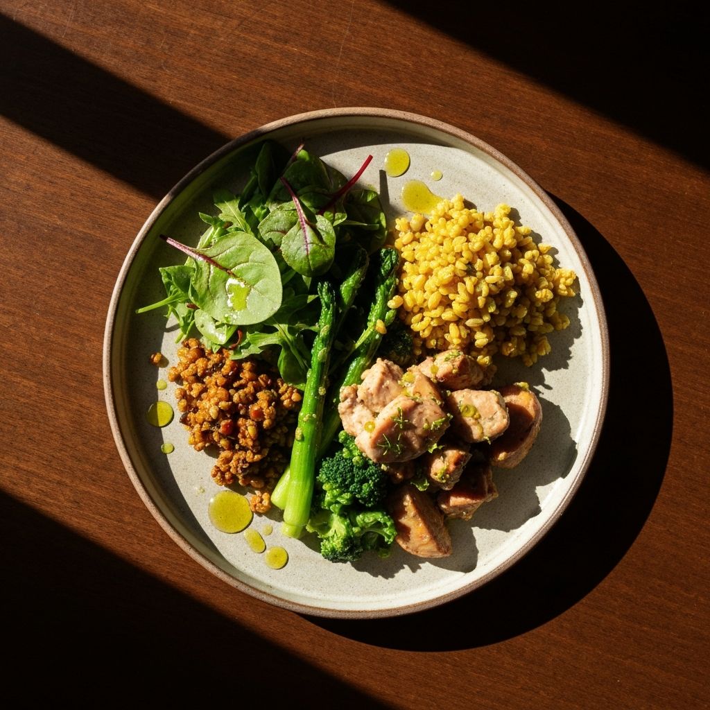 Balanced nutrition and healthy eating